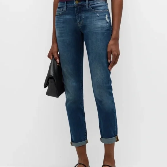 Frame Le Garcon Jeans in Azure